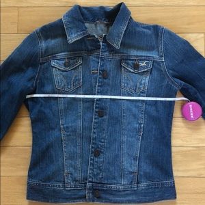 Hollister short (not cropped) Jean jacket